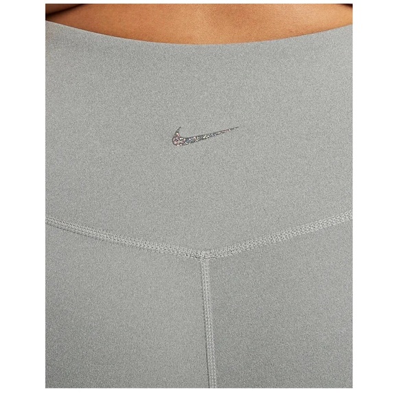 Nike High-Waisted 7/8 Leggings in Grey NWT - Picture 4 of 5